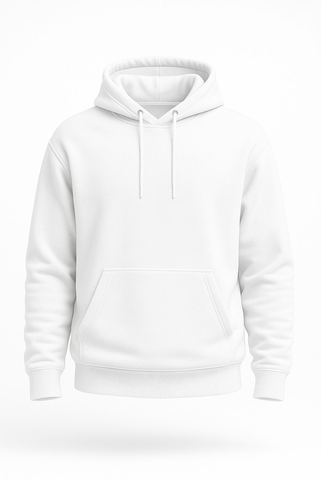 Pack of 2 Men’s Basic Hoodies - White & Charcoal