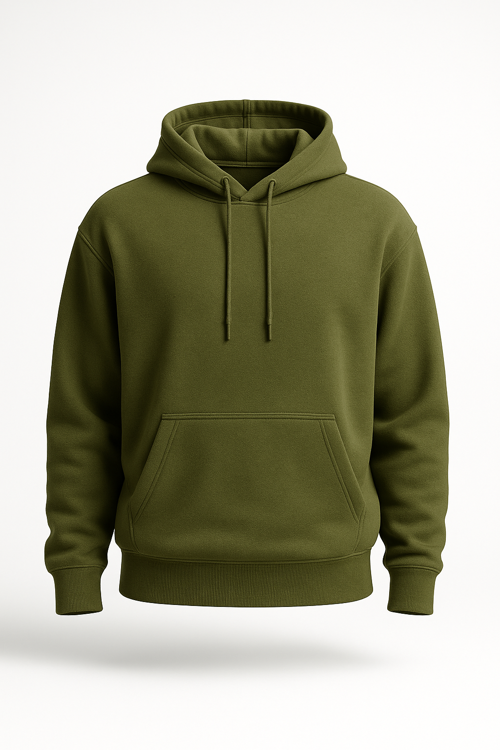 Pack of 2 Men’s Basic Hoodies - Gray & Army Green