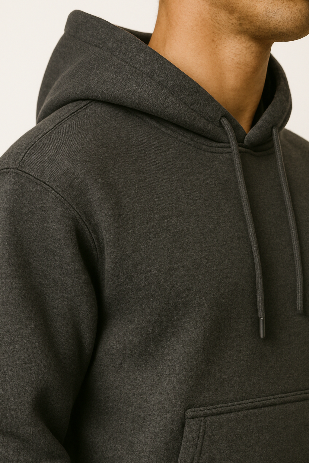 Pack of 2 Men’s Basic Hoodies - Maroon & Charcoal