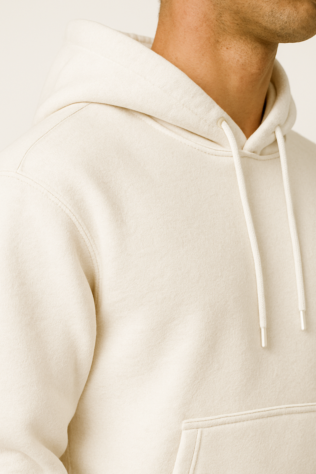 Pack of 2 Men’s Basic Hoodies - White & Charcoal